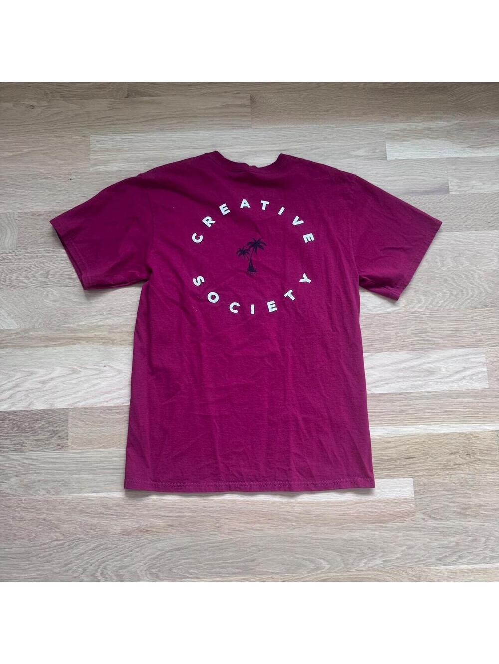 Society Creative Palm Tree Graphic T-Shirt